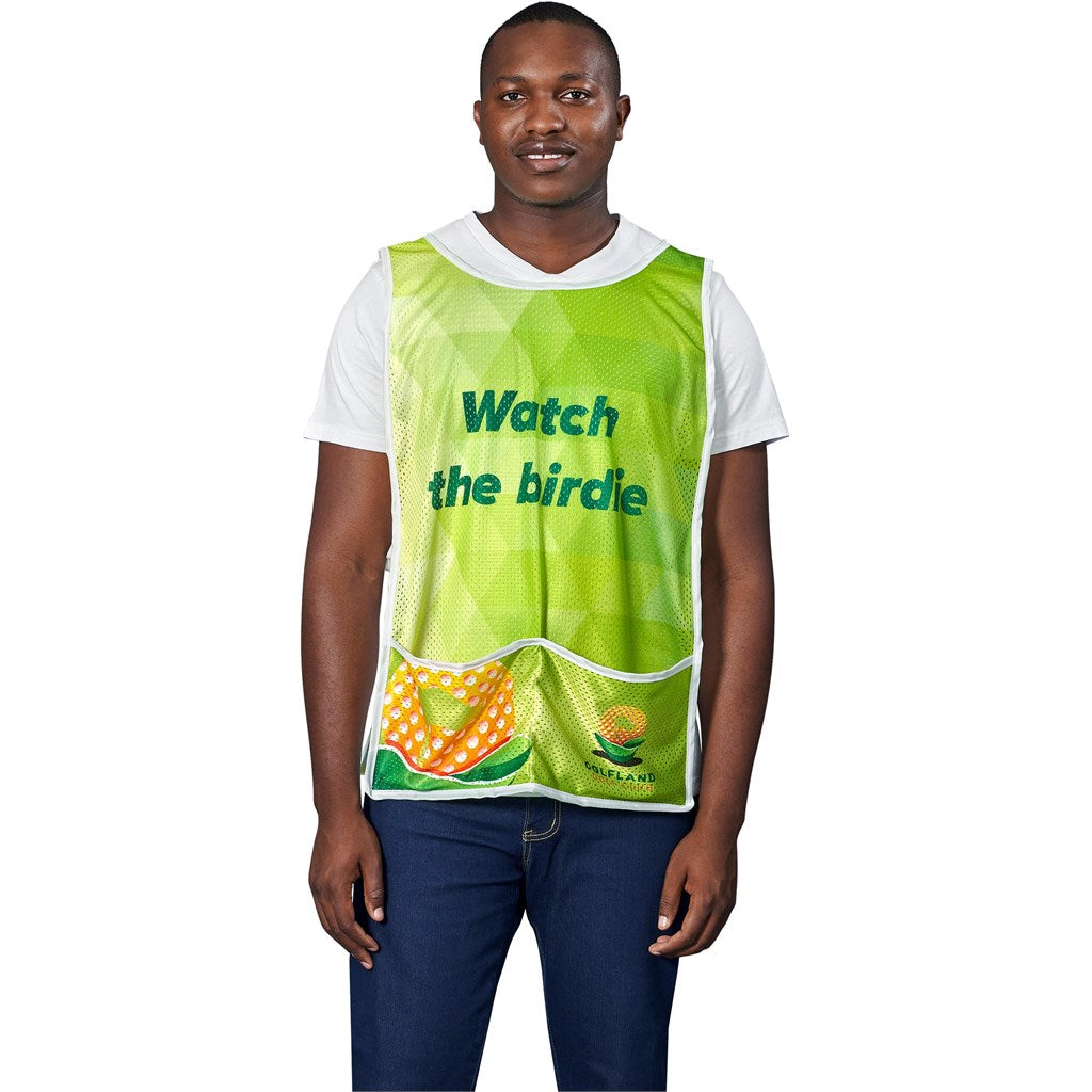 Hoppla Jackal Polyester Caddy Bib with PVC Name Sleeve - Image 11